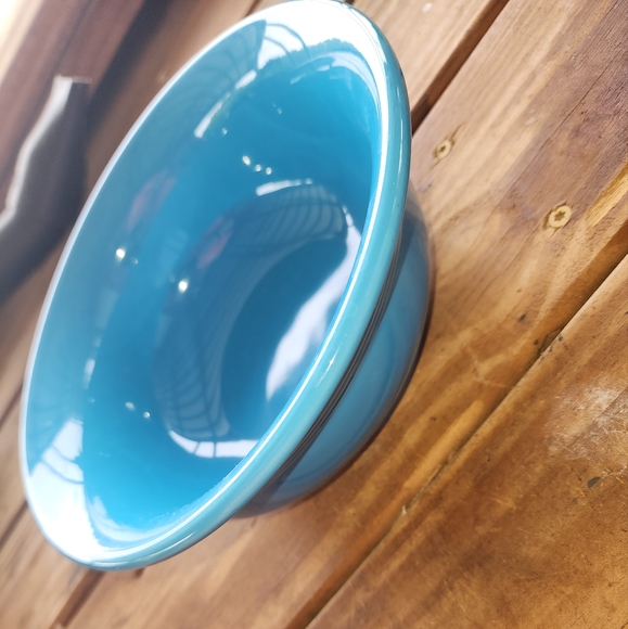 Fiesta serve bowl, Peacock color # - Picture 1 of 5